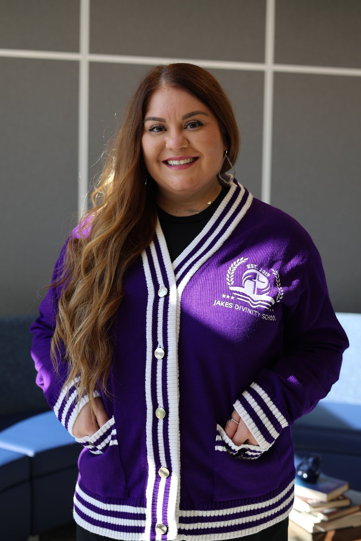 JDS Cardigan (Purple)