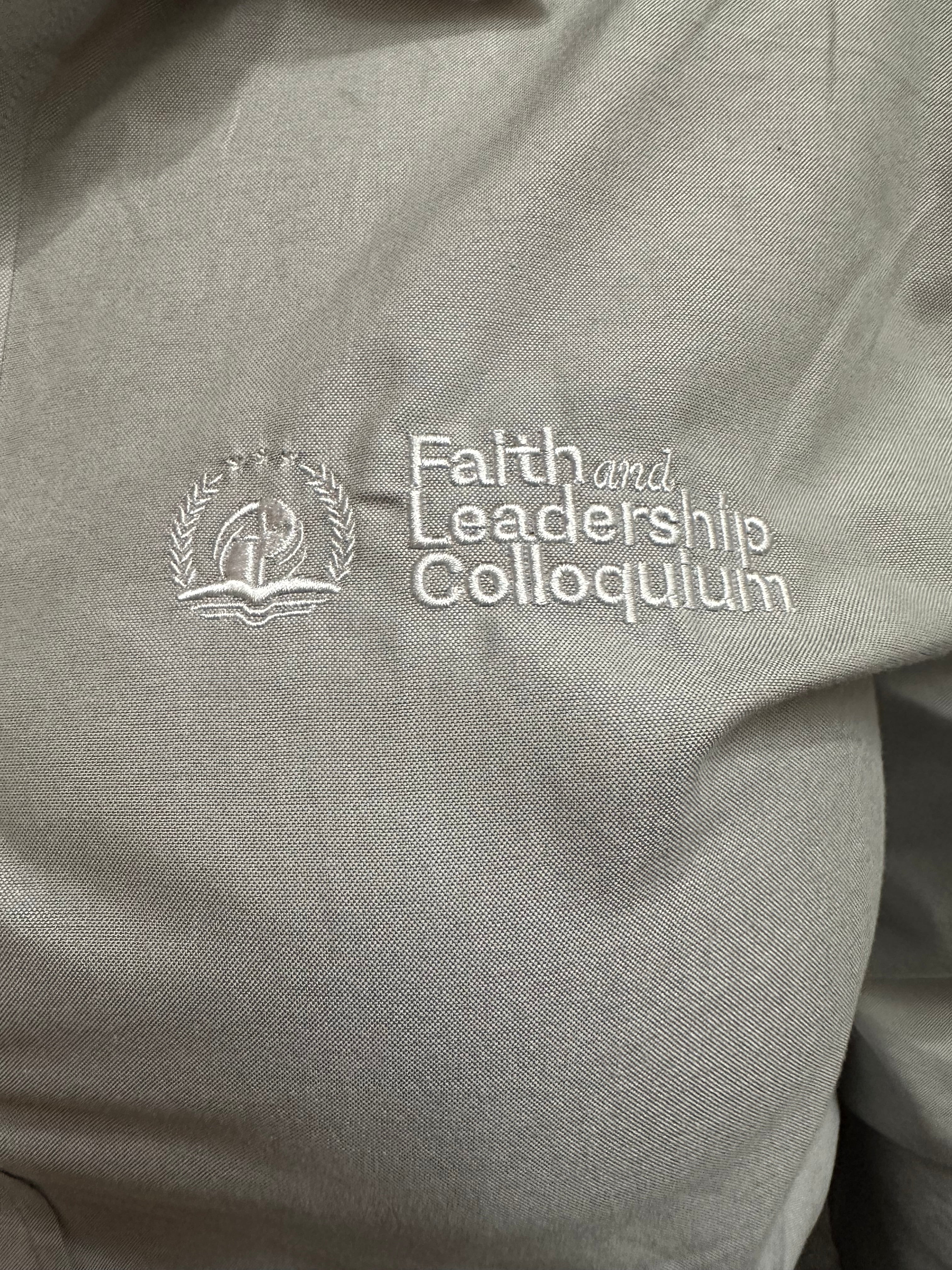 Faith and Leadership Colloquium Button Up