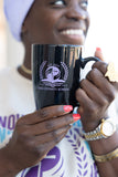 Two Tone Mug Blk/Purple