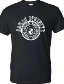 JDS Short Sleeve Black Collegiate Logo T-Shirt